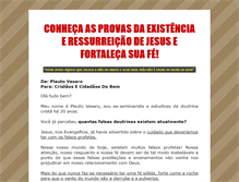Tablet Screenshot of jesusressuscitou.com